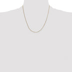 14K .5mm Octagonal Snake with Lobster Clasp Chain