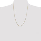 14K .5mm Octagonal Snake with Lobster Clasp Chain