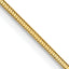 14K 30 inch .9mm Octagonal Snake with Lobster Clasp Chain