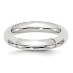 Platinum 4mm Comfort-Fit Wedding Band