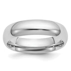 Platinum 5mm Comfort-Fit Wedding Band