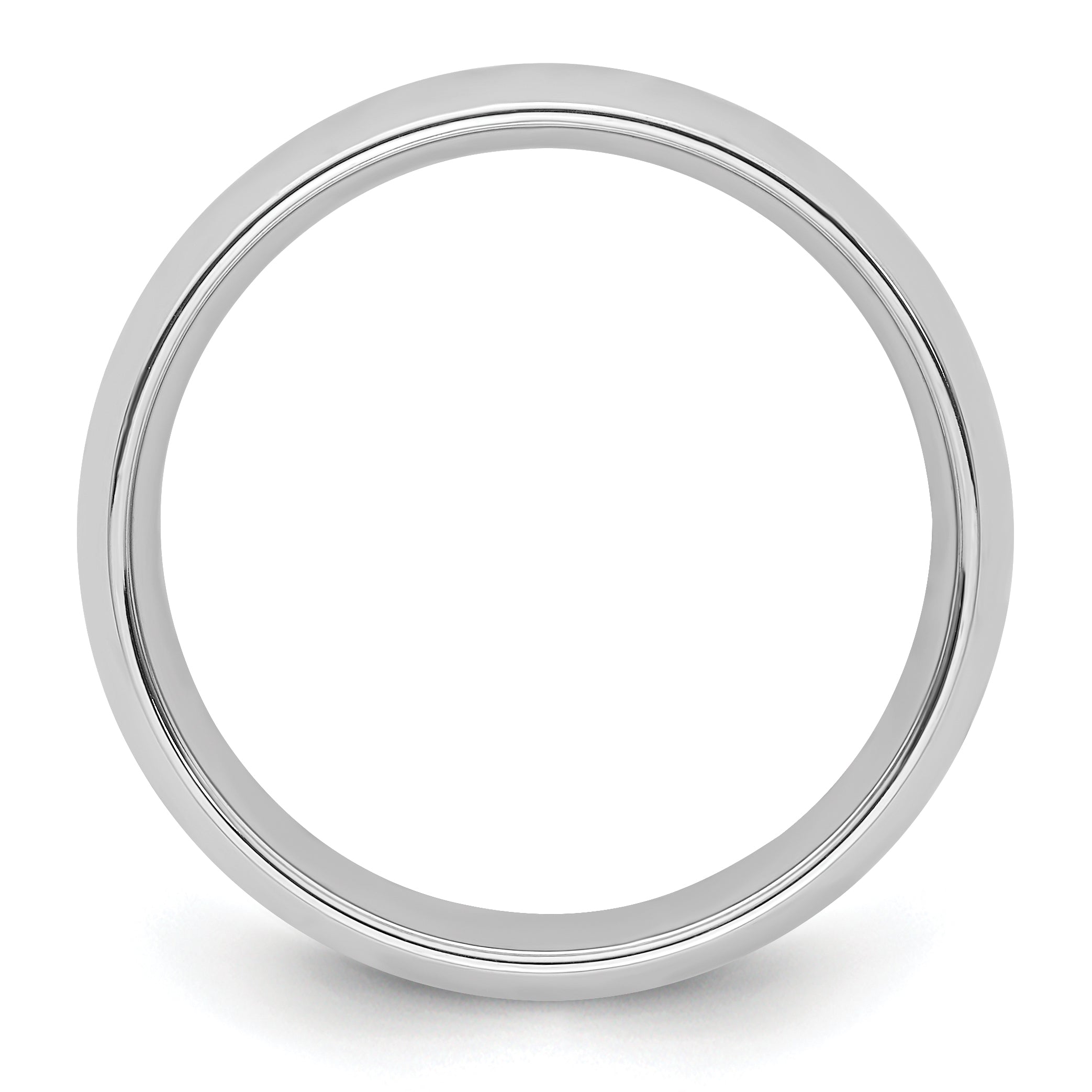 Platinum 6mm Comfort-Fit Wedding Band Secondary image