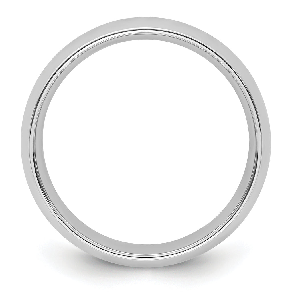 Platinum 6mm Comfort-Fit Wedding Band
