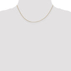 14K 16 inch .5mm Box with Spring Ring Clasp Chain