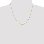 14K .9mm Curb with Spring Ring Clasp Pendant Chain Pendant Chain