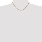 14K 1.7mm Spiga with Lobster Clasp Chain
