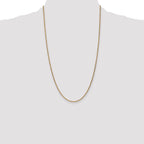 14K 1.7mm Spiga with Lobster Clasp Chain