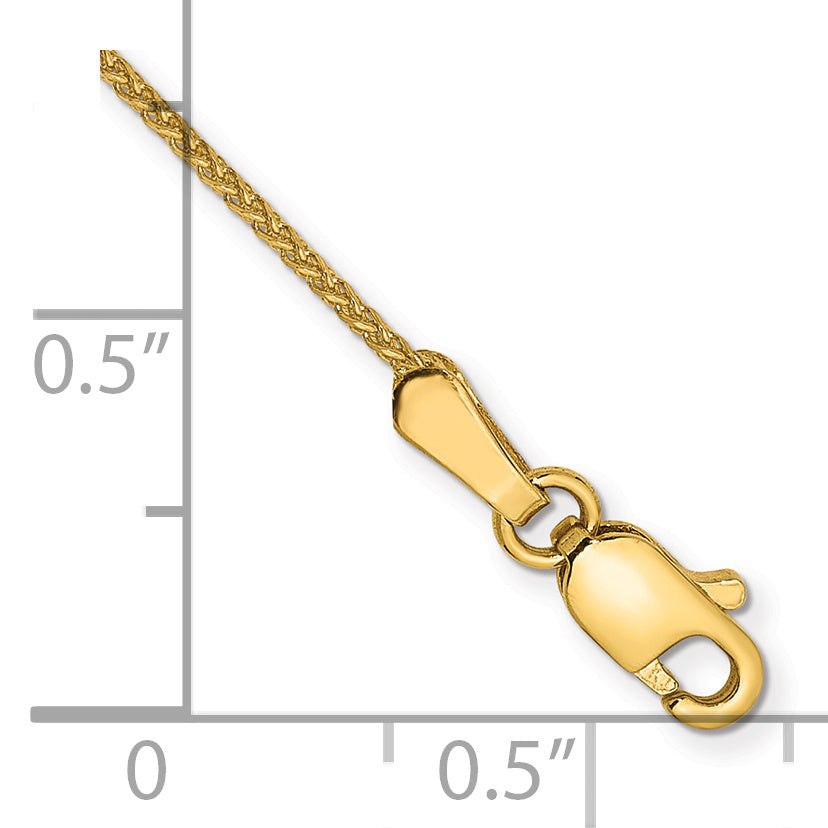 Diamond-Cut Spiga Chain in 14K Yellow Gold, 1.05mm Secondary image