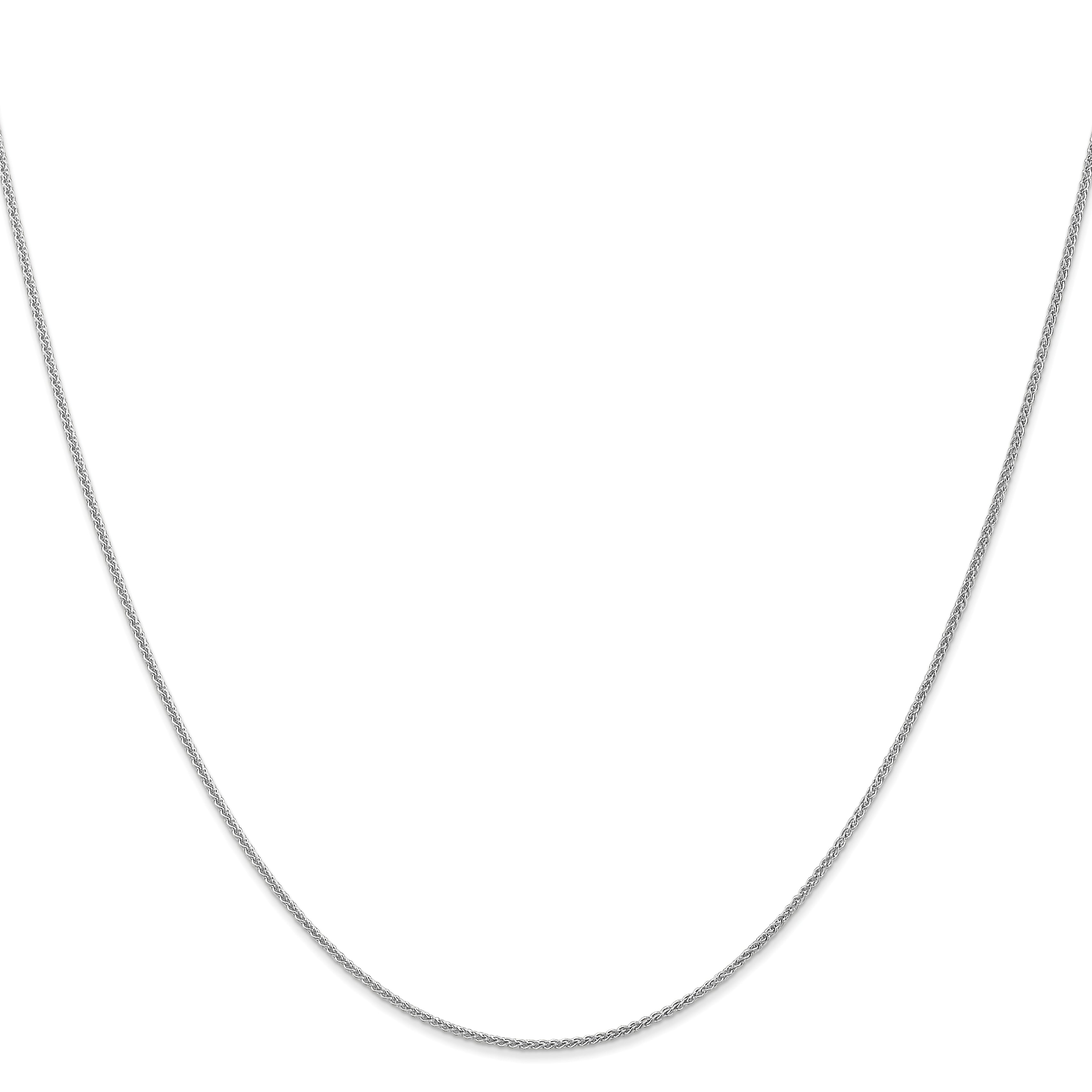 Spiga Chain Necklace in 14K White Gold, 1.05mm Secondary image