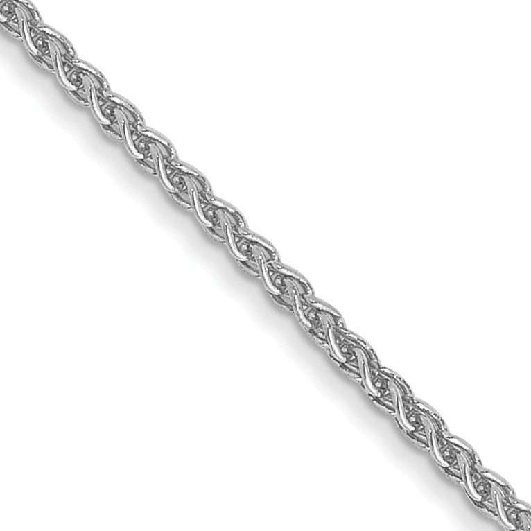14K White Gold 30 inch 1.05mm Spiga with Lobster Clasp Chain Main image