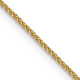 Spiga Chain Necklace in 14K Yellow Gold, 0.85mm