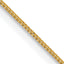 14K 13 inch .5mm Box with Spring Ring Clasp Chain