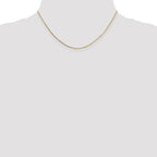 14K .7mm Box with Spring Ring Clasp Chain