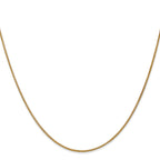 14K 1.25mm Spiga with Lobster Clasp Chain