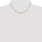 14K 1.25mm Spiga with Lobster Clasp Chain