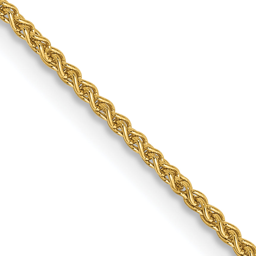14K 1.25mm Spiga with Lobster Clasp Chain Main image