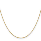 14K 1.2mm Cable with Lobster Clasp Chain