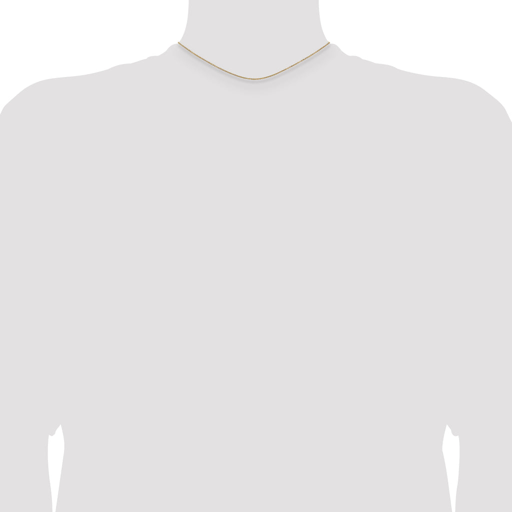 14K 1.2mm Cable with Lobster Clasp Chain