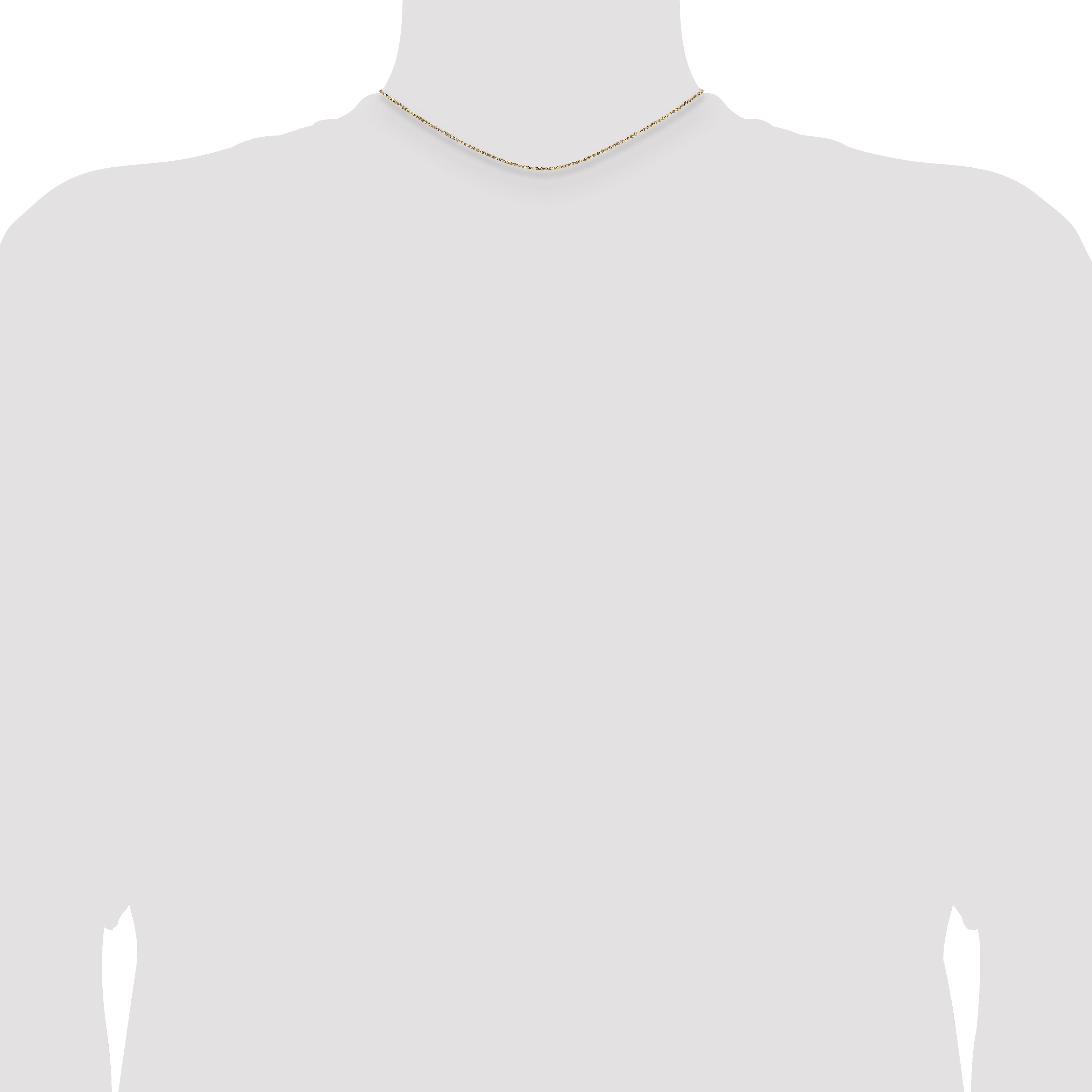 14K 1.2mm Cable with Lobster Clasp Chain