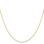 14K .8mm Diamond-Cut Parisian Wheat with Lobster Clasp Chain