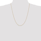 14K .8mm Diamond-Cut Parisian Wheat with Lobster Clasp Chain