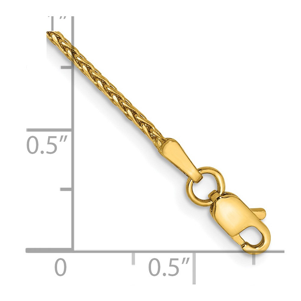 Parisian Wheat Bracelet in 14K Yellow Gold, 1.4mm - Sophia Jewelers