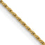 14K Yellow Gold Solid Wheat Chain Necklace 1mm