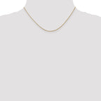 14K 16 inch 1.15mm Rolo with Lobster Clasp Pendant Chain