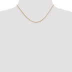 14K 1.55mm Rolo with Lobster Clasp Pendant Chain