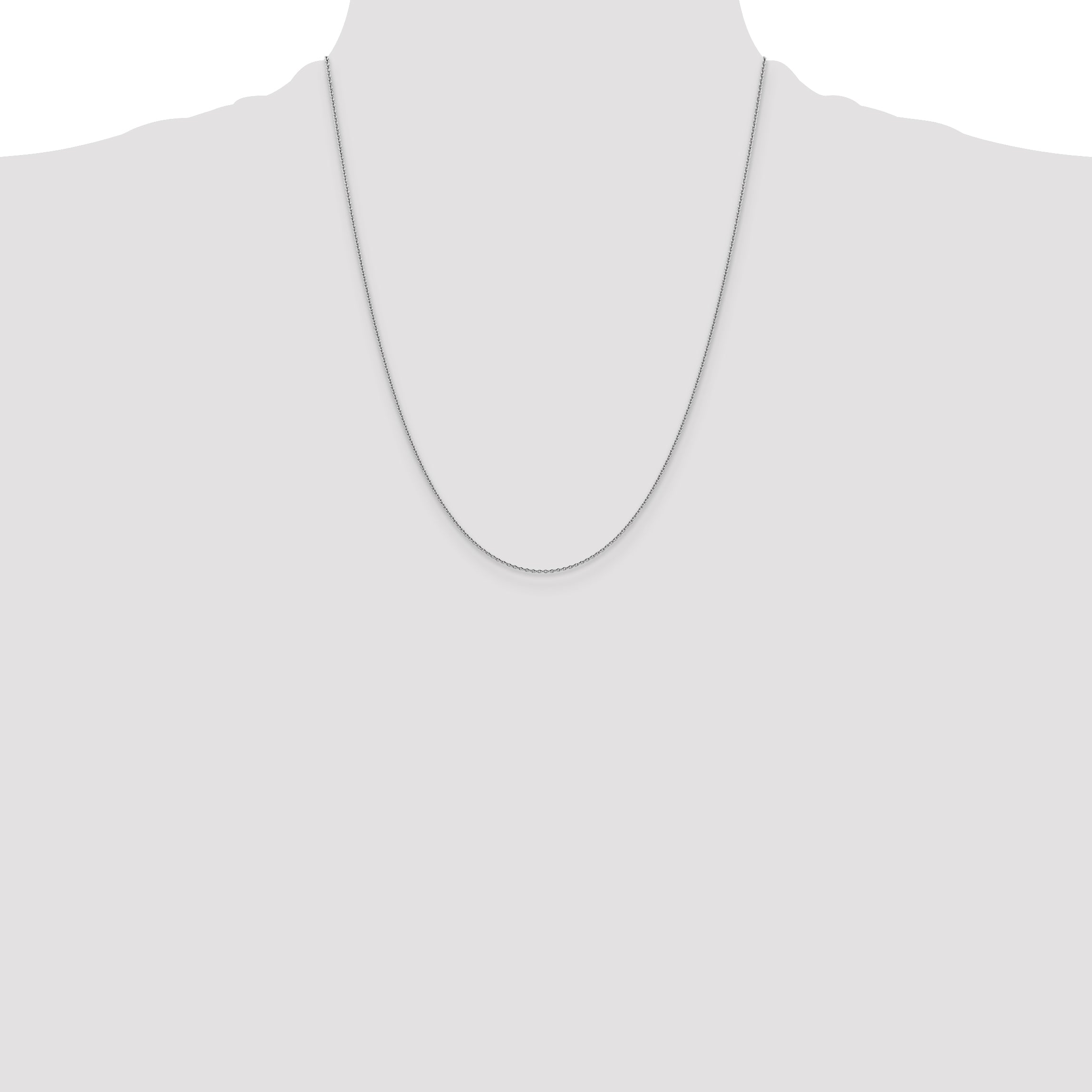 14K 22 inch 1.4mm Forzantine Cable with Lobster Clasp Chain