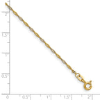 14K Yellow Gold Singapore Chain Necklace 1.4mm