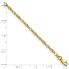 14K Yellow Gold Singapore Chain Necklace 1.9mm