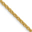 14K 1.4mm Round Open Link Cable with Lobster Clasp Chain