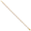 14k 7-8mm White Round Akoya Saltwater Cultured Pearl Necklace