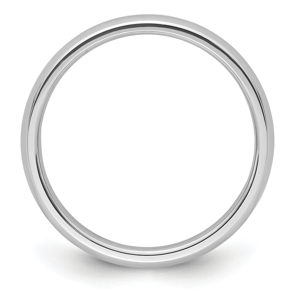 Platinum 3mm Lightweight Comfort-Fit Wedding Band