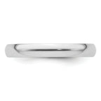 Platinum 3mm Lightweight Comfort-Fit Wedding Band