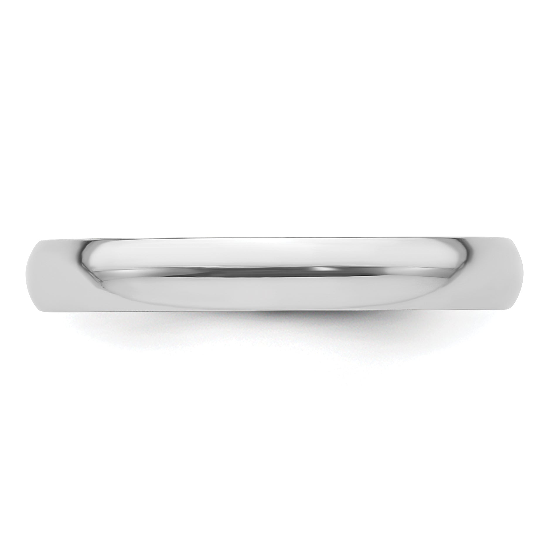 Platinum 3mm Lightweight Comfort-Fit Wedding Band
