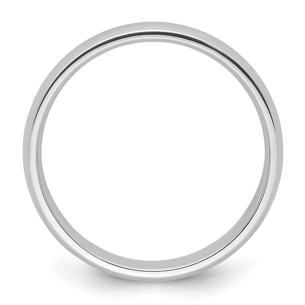 Platinum 4mm Lightweight Comfort-Fit Wedding Band