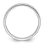 Platinum 4mm Lightweight Comfort-Fit Wedding Band