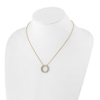 Lab-Grown Diamond Eternity Necklace in 14K Yellow Gold (1 ct. tw.), 18 Inch - Sophia Jewelers