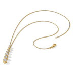 Lab-Grown Diamond Eternity Necklace in 14K Yellow Gold (1 ct. tw.), 18 Inch - Sophia Jewelers