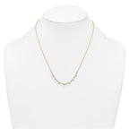 Lab-Grown Diamond Necklace in 14K Yellow Gold (1 1/2 ct. tw.), 18 Inch - Sophia Jewelers