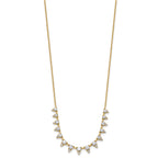 Lab-Grown Diamond Necklace in 14K Yellow Gold (2 ct. tw.), 18 Inch - Sophia Jewelers
