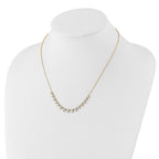 Lab-Grown Diamond Necklace in 14K Yellow Gold (2 ct. tw.), 18 Inch - Sophia Jewelers