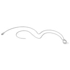 Lab-Grown Diamond Teardrop Necklace in 14K White Gold (1/3 ct. tw.), 18 Inch - Sophia Jewelers