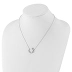 Lab-Grown Diamond Necklace in 14K White Gold, 2.5mm (1 ct. tw.), 18 Inch - Sophia Jewelers