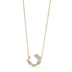 Lab-Grown Diamond Necklace in 14K Yellow Gold, 2.5mm (1 ct. tw.), 18 Inch - Sophia Jewelers