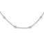 True Origin 14k White Gold 3/8 carat Lab Grown Diamond VS+ F+ Sixteen Station 16 inch Necklace