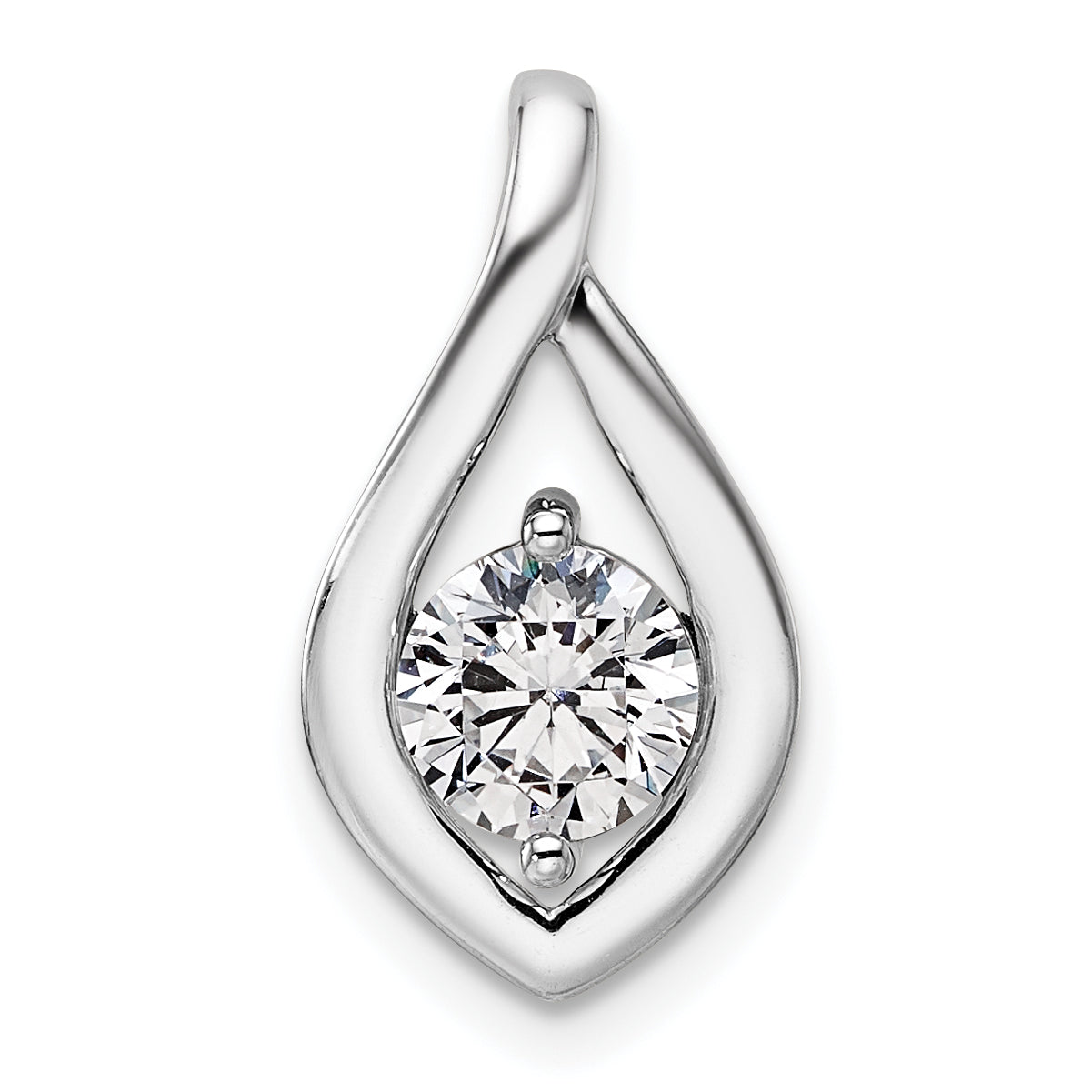14kw Lab Grown Diamond Pendant Mounting (No Stone Included) Main image
