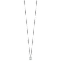 14k White Gold 1/2 carat Certified Lab Grown Diamond VS/SI+ G+ Oval Complete 18 inch Four Prong Pendant Necklace